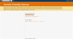 Desktop Screenshot of family-friendly-games.blogspot.com