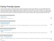 Tablet Screenshot of family-friendly-games.blogspot.com