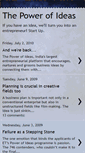Mobile Screenshot of etpowerofideas.blogspot.com