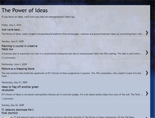 Tablet Screenshot of etpowerofideas.blogspot.com