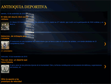 Tablet Screenshot of antioquiadeportiva.blogspot.com