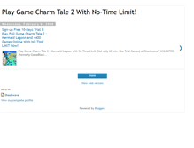 Tablet Screenshot of gamecharmtale2.blogspot.com