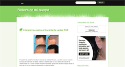 Desktop Screenshot of bellezaenmicuerpo.blogspot.com