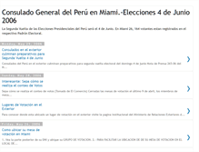 Tablet Screenshot of eleccionesperumiami4junio.blogspot.com