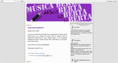 Desktop Screenshot of musicaberta.blogspot.com