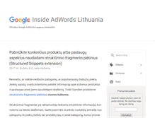 Tablet Screenshot of adwords-lt.blogspot.com