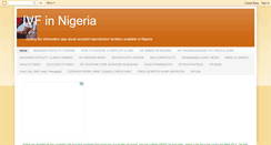 Desktop Screenshot of ivfnigeria.blogspot.com