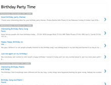 Tablet Screenshot of birthdaypartytime.blogspot.com