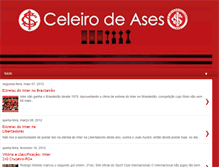 Tablet Screenshot of celeiro-de-ases.blogspot.com