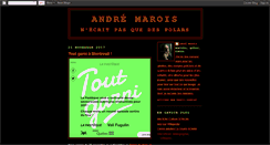 Desktop Screenshot of andremarois.blogspot.com