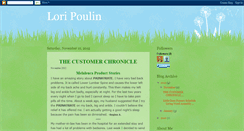 Desktop Screenshot of loripoulin.blogspot.com