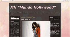 Desktop Screenshot of mhmundohollywood.blogspot.com