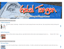 Tablet Screenshot of gatal2tangan.blogspot.com