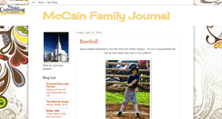 Desktop Screenshot of bkmccain.blogspot.com