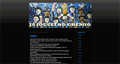 Desktop Screenshot of jajogueinogremio.blogspot.com