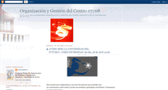 Desktop Screenshot of organizaaciongestiondelcentro08.blogspot.com