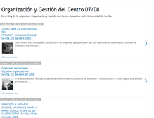 Tablet Screenshot of organizaaciongestiondelcentro08.blogspot.com