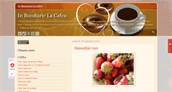 Desktop Screenshot of inbucatarielacafea.blogspot.com