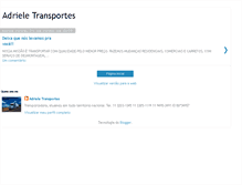 Tablet Screenshot of adrieletransportes.blogspot.com