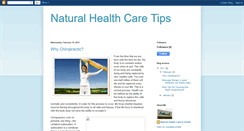 Desktop Screenshot of naturalhealthcareca.blogspot.com