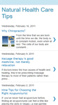 Mobile Screenshot of naturalhealthcareca.blogspot.com