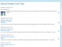 Tablet Screenshot of naturalhealthcareca.blogspot.com