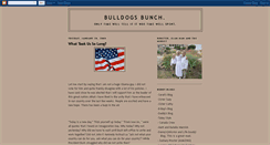 Desktop Screenshot of bulldogsbunch.blogspot.com