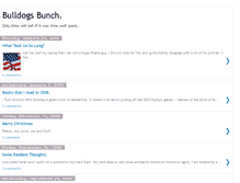 Tablet Screenshot of bulldogsbunch.blogspot.com