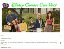 Tablet Screenshot of disneychannel-comvoce.blogspot.com