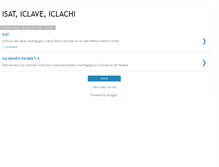 Tablet Screenshot of institutos-isat-iclave-iclachi.blogspot.com