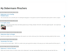 Tablet Screenshot of dobermanns.blogspot.com