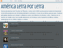 Tablet Screenshot of americaletraporletra.blogspot.com