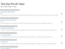 Tablet Screenshot of onesizefitsallideas.blogspot.com