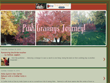 Tablet Screenshot of pinkgrannysjourneyofexperience.blogspot.com