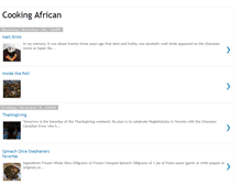 Tablet Screenshot of cookingafrican.blogspot.com
