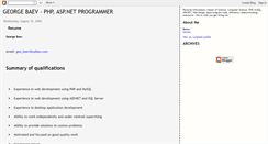 Desktop Screenshot of georgebaev.blogspot.com