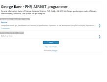 Tablet Screenshot of georgebaev.blogspot.com