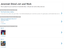 Tablet Screenshot of jeremiahshine.blogspot.com