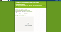 Desktop Screenshot of disenopublicitarioidc.blogspot.com