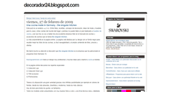 Desktop Screenshot of decorador24.blogspot.com