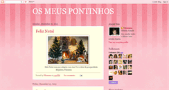 Desktop Screenshot of filomena-osmeuspontinhos.blogspot.com