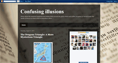 Desktop Screenshot of confusingillusions.blogspot.com