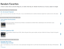 Tablet Screenshot of myrandomfavorites.blogspot.com