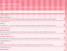 Tablet Screenshot of diaryfatlady.blogspot.com