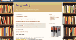 Desktop Screenshot of lenguade3.blogspot.com