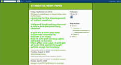 Desktop Screenshot of chandrikanews.blogspot.com