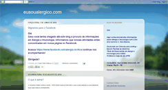 Desktop Screenshot of eusoualergico.blogspot.com