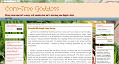 Desktop Screenshot of cornfreegoddess.blogspot.com