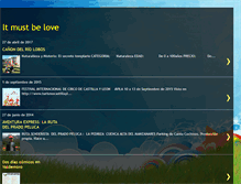 Tablet Screenshot of itmustbeloveentertainment.blogspot.com