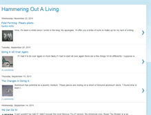 Tablet Screenshot of hammeringoutaliving.blogspot.com